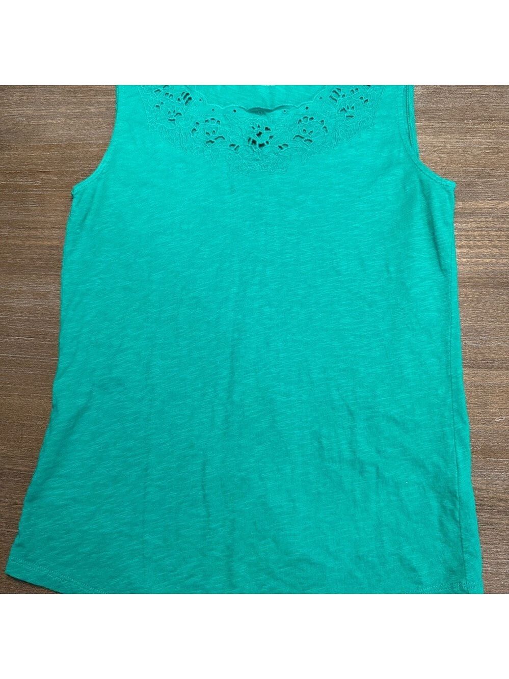 Talbots Green Sleeveless Top size XS